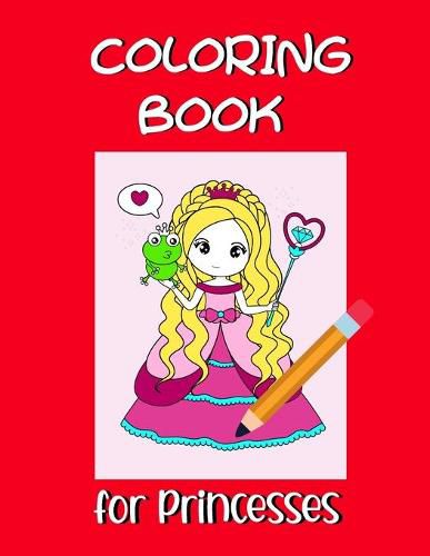 Cover image for Coloring book for princesses