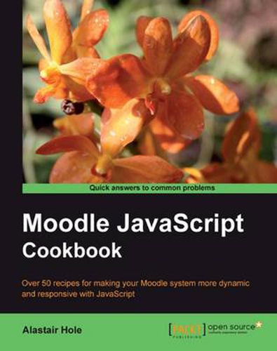 Cover image for Moodle JavaScript Cookbook