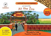 Cover image for C-DER (Cheetah decodable & early readers) Set 5, book 43, At the Zoo