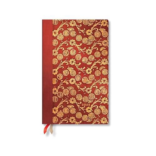 Cover image for The Waves - Volume 4 (Virginia Woolf's Notebooks) Maxi Vertical 12-month Dayplanner 2024 (Elastic Band Closure)