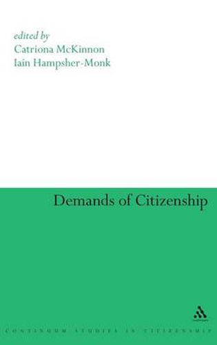 Cover image for Demands of Citizenship