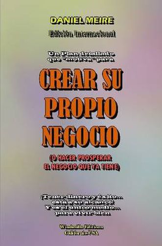 Cover image for Crear Su Propio Negocio