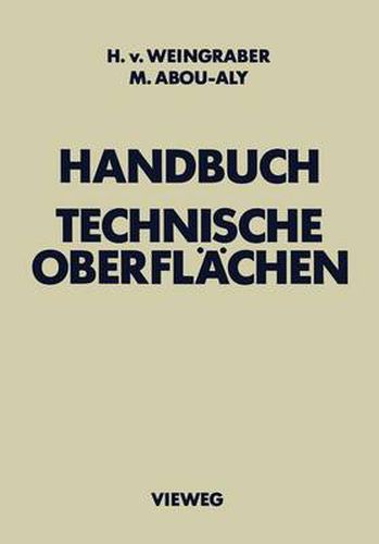 Cover image for Handbuch Technische Oberflachen