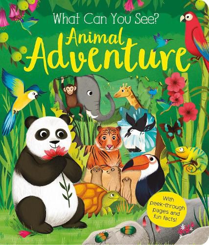 Cover image for What Can You See? Animal Adventure