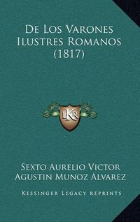 Cover image for de Los Varones Ilustres Romanos (1817)