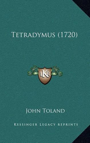 Cover image for Tetradymus (1720)