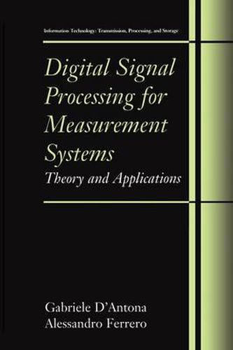 Cover image for Digital Signal Processing for Measurement Systems: Theory and Applications