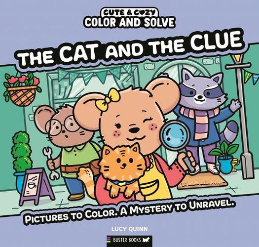 Cover image for Color and Solve: The Cat and the Clue