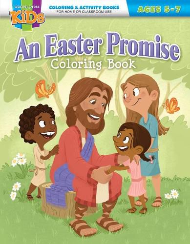 Cover image for An Easter Promise Coloring Book - E4858: Coloring Activity Books - Easter - Ages 5-7