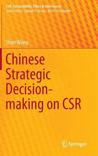 Cover image for Chinese Strategic Decision-making on CSR