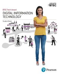 Cover image for BTEC Tech Award Digital Information Technology Student Book