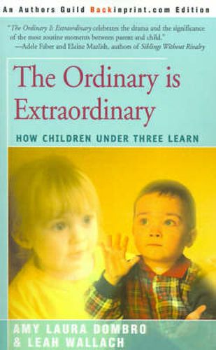 Cover image for The Ordinary is Extraordinary: How Children Under Three Learn