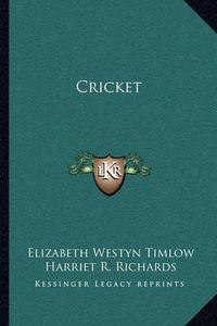 Cover image for Cricket