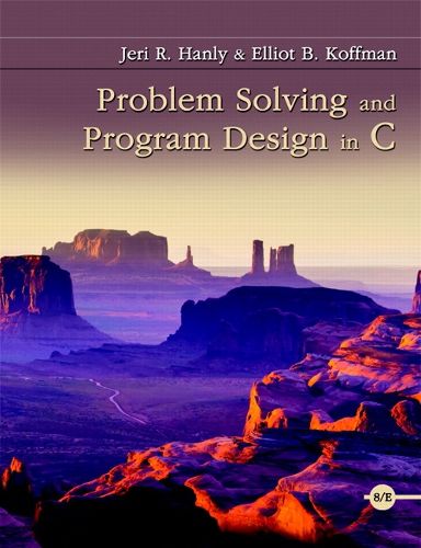 Cover image for Problem Solving and Program Design in C