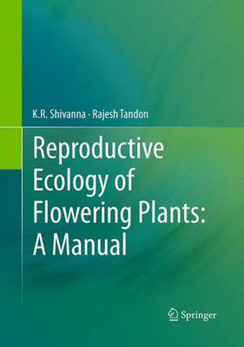 Cover image for Reproductive Ecology of Flowering Plants: A Manual