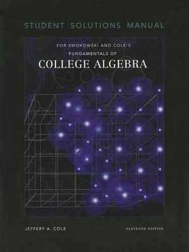 Cover image for SSM Fund of Coll Alg 11e