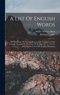 Cover image for A List Of English Words