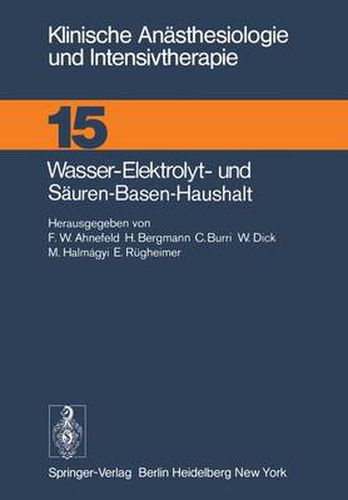 Cover image for Wasser-Elektrolyt- und Sauren-Basen-Haushalt