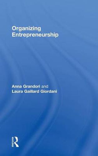 Cover image for Organizing Entrepreneurship
