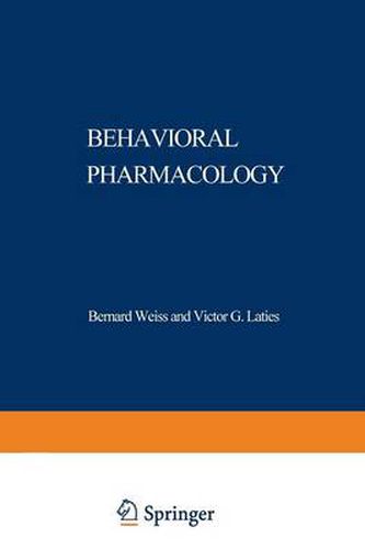 Cover image for Behavioral Pharmacology: The Current Status