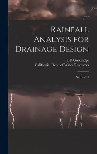 Cover image for Rainfall Analysis for Drainage Design