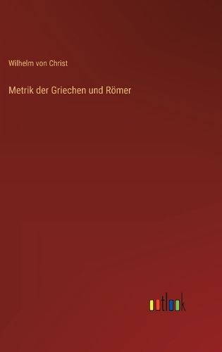 Cover image for Metrik der Griechen und Roemer