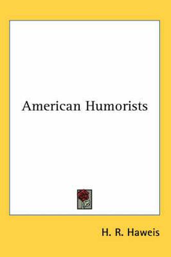 Cover image for American Humorists