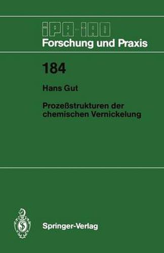 Cover image for Prozessstrukturen der chemischen Vernickelung