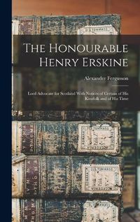 Cover image for The Honourable Henry Erskine