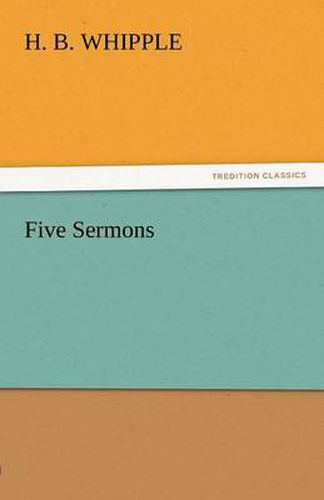 Cover image for Five Sermons