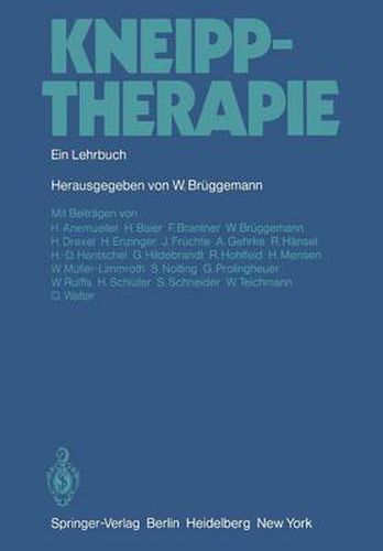 Cover image for Kneipptherapie