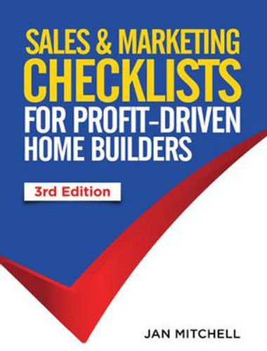 Cover image for Sales And Marketing Checklists for Profit-Driven Home Builders