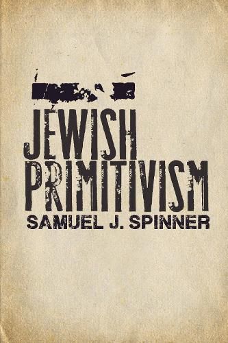 Cover image for Jewish Primitivism
