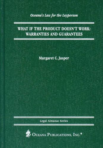 Cover image for What If The Product Doesn'T Work?: Warranties And Guarantees