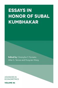 Cover image for Essays in Honor of Subal Kumbhakar