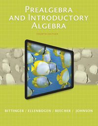 Cover image for Prealgebra and Introductory Algebra