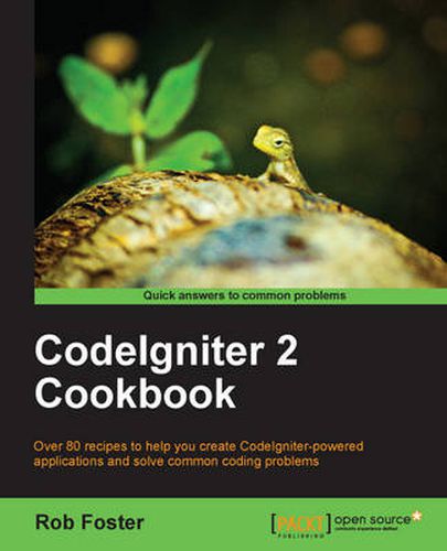 Cover image for CodeIgniter 2 Cookbook