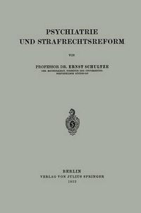 Cover image for Psychiatrie Und Strafrechtsreform