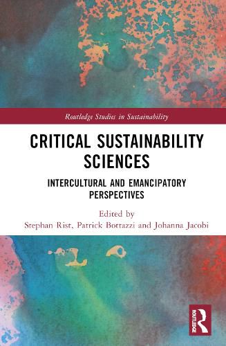 Cover image for Critical Sustainability Sciences