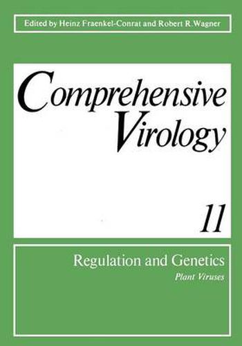 Cover image for Comprehensive Virology 11: Regulation and Genetics Plant Viruses