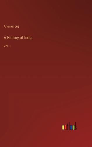 Cover image for A History of India