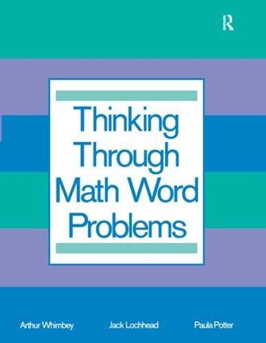 Cover image for Thinking Through Math Word Problems: Strategies for Intermediate Elementary School Students