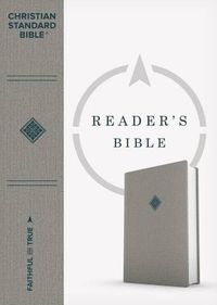 Cover image for CSB Reader's Bible, Gray Cloth Over Board