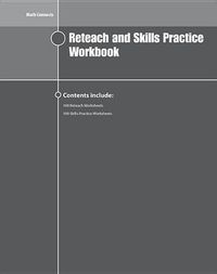 Cover image for Math Connects Reteach and Skills Practice Workbook, Course 1