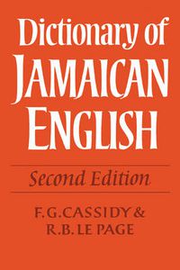 Cover image for Dictionary of Jamaican English