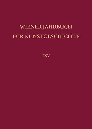 Cover image for Wiener Jahrbuch Fur Kunstgeschichte 65