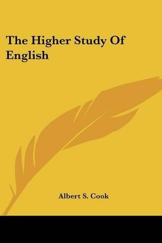 The Higher Study of English