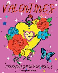 Cover image for Valentine's Day Coloring Book for Adults