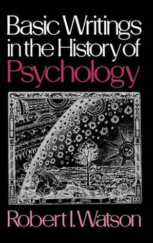 Cover image for Basic Writings in the History of Psychology