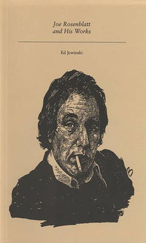 Cover image for Joe Rosenblatt and His Works